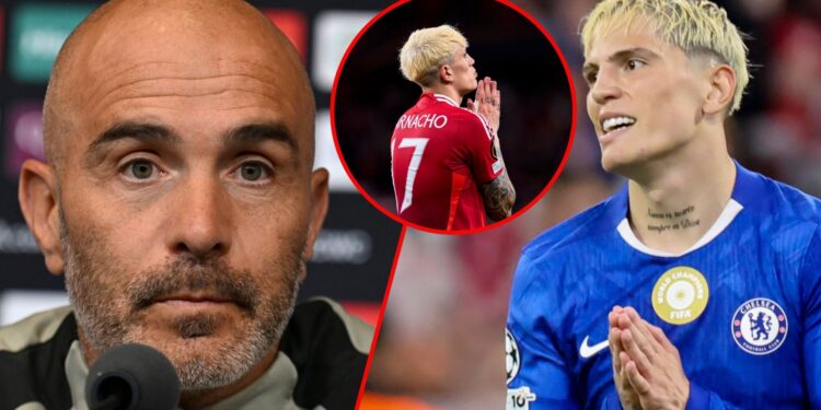 Chelsea boss Enzo Maresca addresses Alejandro Garnacho ahead of old Trafford return