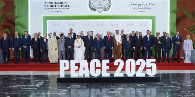 World leaders gather in Sharm el-Sheikh for Gaza peace summit