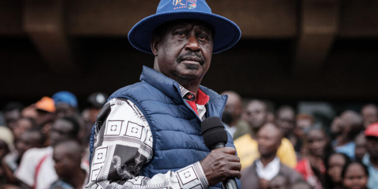 Thousands gather in Nairobi for Raila Odinga’s state funeral