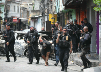 Brazil police raid in Rio leaves 64 dead, including four officers