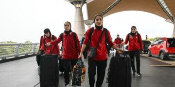 Iran women’s team returns home after asylum drama